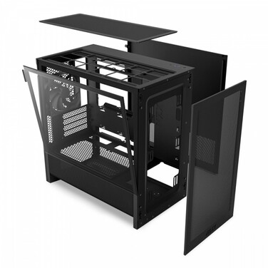 Корпус NZXT H3 Flow Mini Tower, чорний