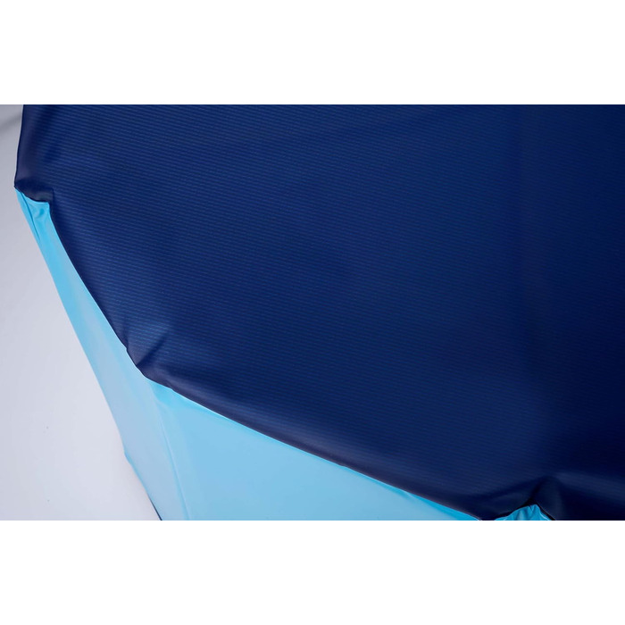 maxxpro Dog Pool - 160 x 30 cm - Suitable for Large Dog Breeds - Foldable - Non-Slip Bottom - with Drain Valve - Blue