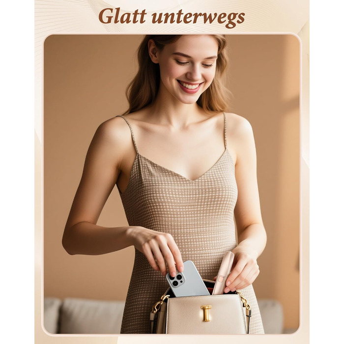 Електричний триммер для брів та обличчя для жінок 2-в-1: триммер для брів та обличчя, для видалення пушку на губах та обличчі