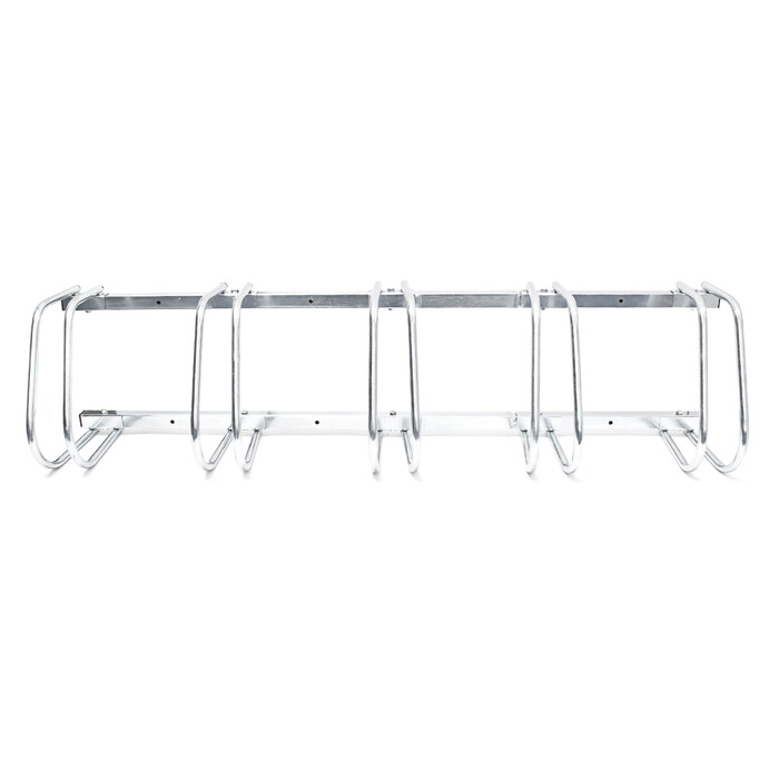 Relaxdays Bicycle Stand for 5 Bicycles, Steel, 130cm