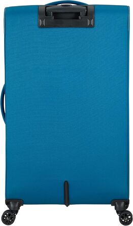 Валіза American Tourister Hyperspeed Spinner L розширювана, 80 см, 109/116 л, бірюзова (Deep Teal), поліпропілен