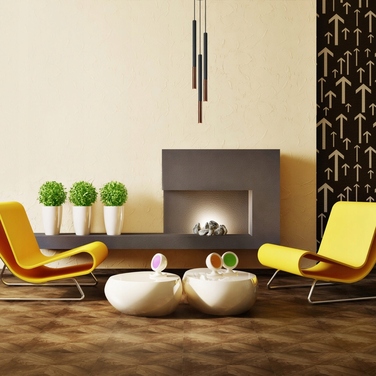 Підвісна люстра MOZAICA 3P, чорний/мідь, SL.0890 Sollux Lighting