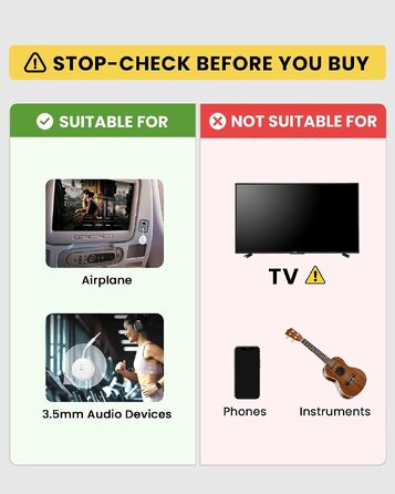 Bluetooth-адаптер для літака Avantree SoundJet R1, небесно-блакитний