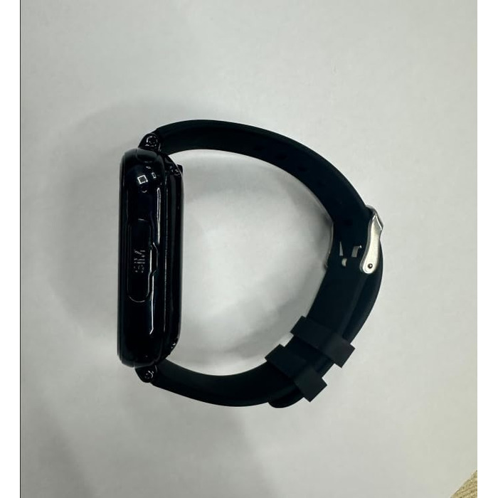 Дитячий розумний годинник 4G GPS з відеодзвінками та SOS, WiFi, крокомір, будильник, ігри, для дівчаток та хлопчиків від 4 років, чорний