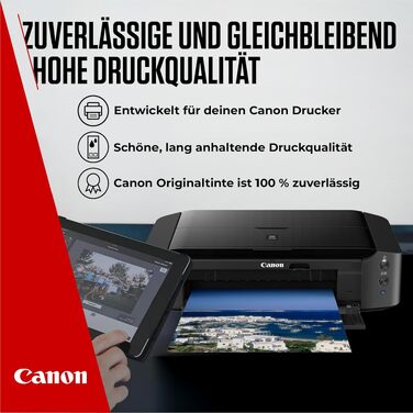 Комплект оригінальних картриджів Canon PG-575 та CL-576 FINE з фотопапером для принтера