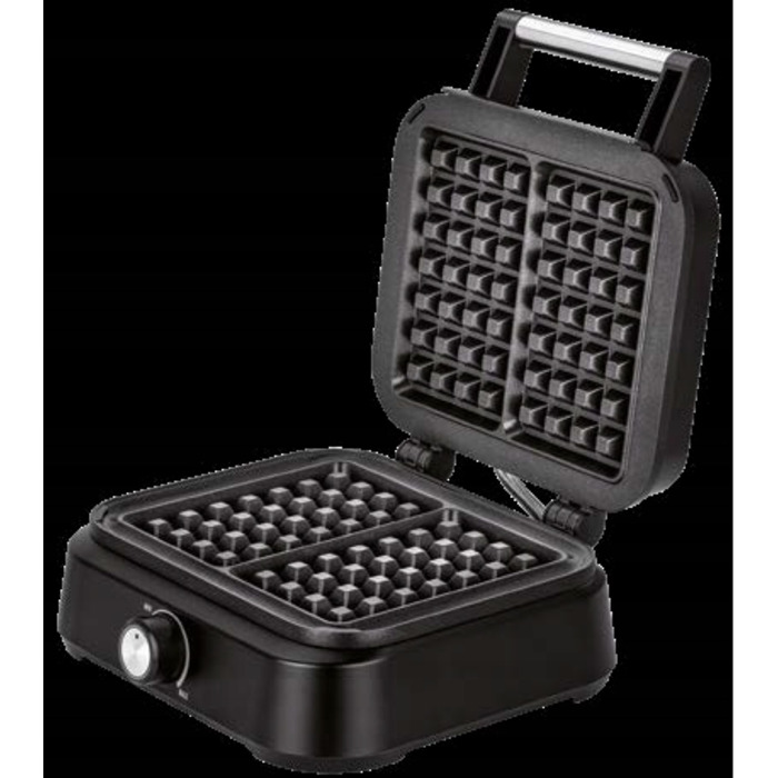 Вафельниця MPM MGO-40, 1500 Вт, чорна