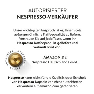 Кава Nespresso Original Ваніль | Арабіка з ароматом ванілі | 100 капсул | Сумісна з Nespresso Original