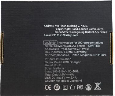 Зарядна станція Schnellladestation PD20W QC3.0 7-в-1 з LCD-дисплеєм, USB-роз'єми, сумісна з iPhone, iPad, Samsung, Huawei (Чорний)