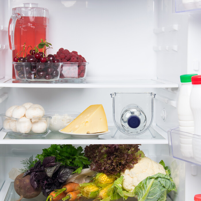 Relaxdays Refrigerator Bottle Organizer, Stackable