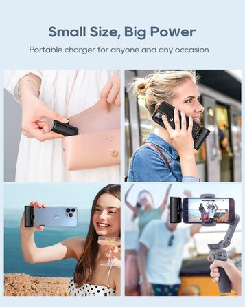 Портативний зарядний Power Bank на 4500mAh з PD для iPhone (Graphitschwarz)