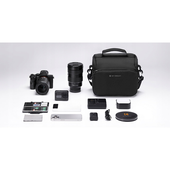 Фотосумка-слінг K&F Concept Camera Sling Bag, 5 л — чорна