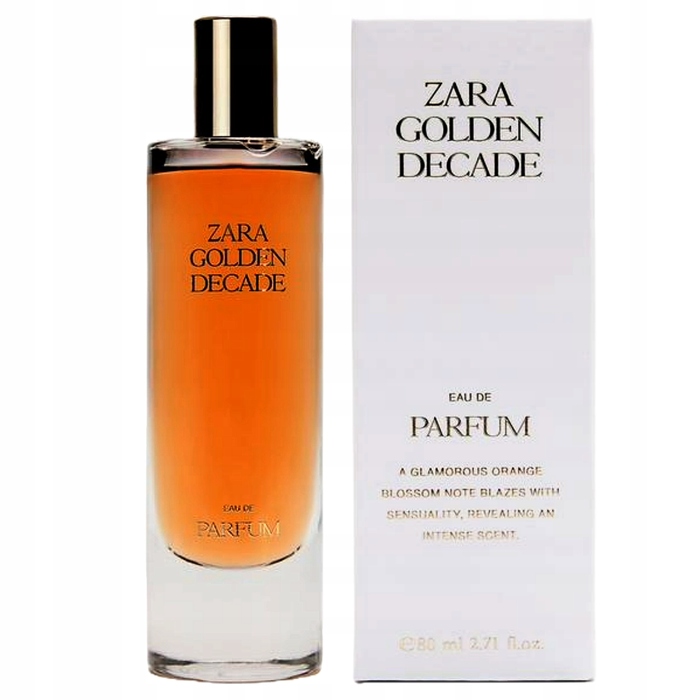 Парфумована вода Zara Golden Decade для жінок, 80 мл