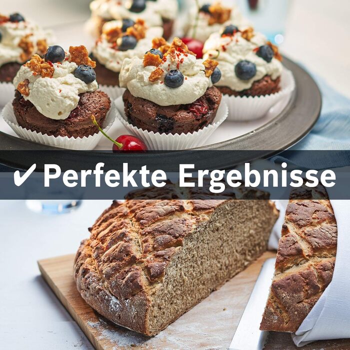 Ручний міксер Bosch CleverMixx MFQ2420B: 2 вінчики, 2 гачки для тіста, 400 Вт, чорний