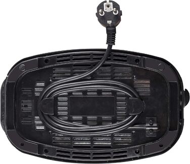 Тостер Tristar BR-1025: 6 рівнів підсмажування, підставка для тостів, знімний піддон для крихт, чорний