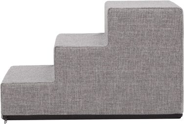 Східні сходинки для собак та котів Tiertreppen - 4 сходинки, висота 40 см, сірий колір