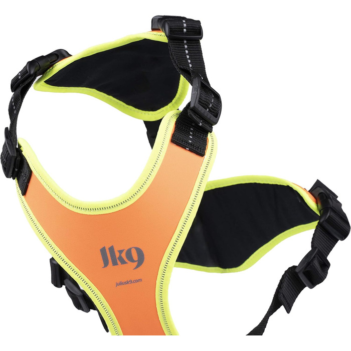Нашийник для трейлінгу собак Juliu-K9 Mantrailing 19MTR, UV-світловідбиваючий, розмір M