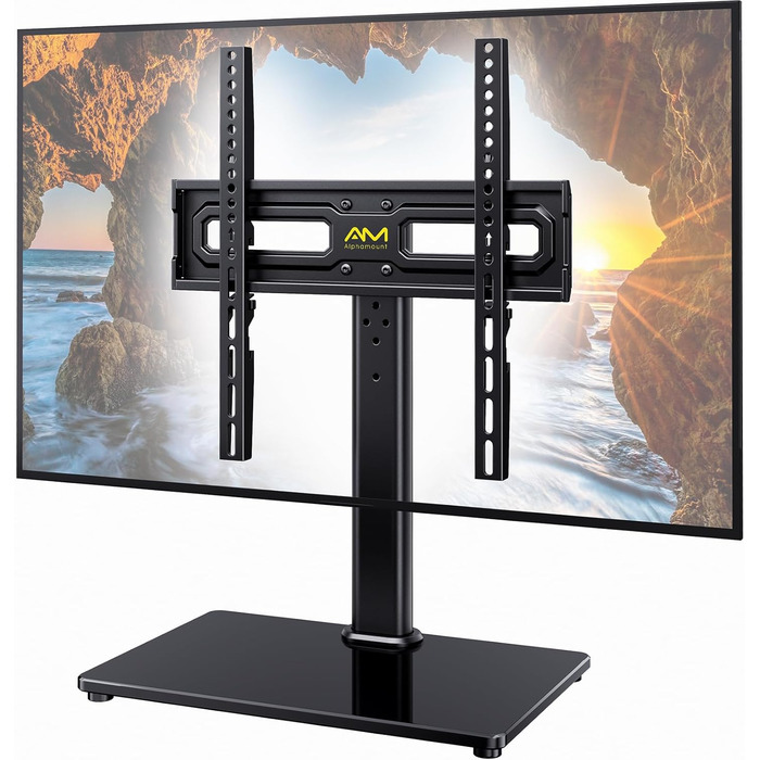 Підставка для телевізора поворотна, універсальна, для LED, LCD, Flat & Curved телевізорів 32-60 дюймів, до 40 кг, VESA 400x400 мм