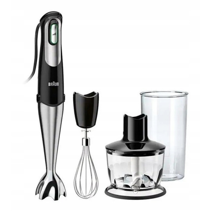 Ручний блендер Braun MQ7035X 1000 Вт, чорний