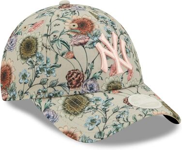 Кепка New Era New York Yankees MLB Floral Stone 9Forty регульована бежева