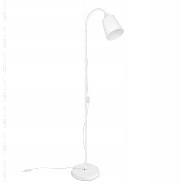 Підлогова LED-лампа Technics, біла, регульована, 170 см, цоколь E27