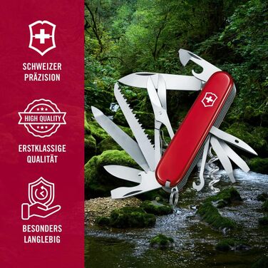Мультитул Victorinox Ranger - Швейцарський  ніж, 21 функція, з лезом та відкривачем корок/доріг