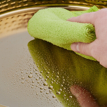 Relaxdays Golden Serving Tray