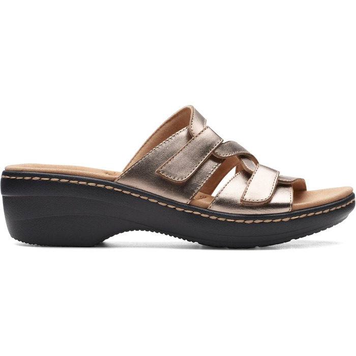 Сріблясті сандалі Clarks Merliah Karli жіночі, 38 EU - елегантне взуття для літа
