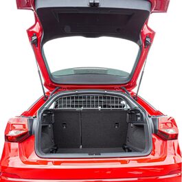 Сітка для собак Travall Audi Q2 (2016-): захист багажника, сітка для транспортування собак, міцна сталева сітка