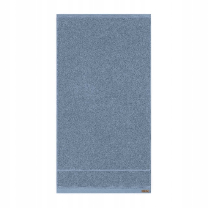 Банний рушник Zwoltex з єгипетської бавовни, 70x140 см, синій, 610-700 GSM