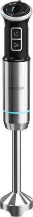 Блендер Cecotec Stabmixer Power TitanBlack 1500 XL PerfectCream: потужний, з технологією CrossBlades та титановим покриттям