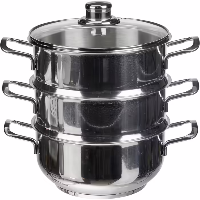 Excelsa Steamer, Stainless Steel, 4-Piece