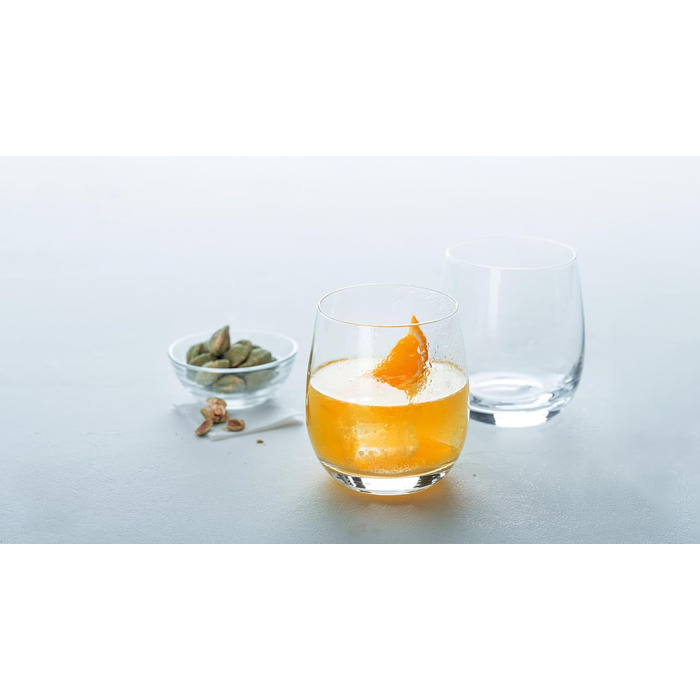 Leonardo TIVOLI Set of 6 Small Glasses, Clear Glass, 6 Pieces (1 Pack), 6