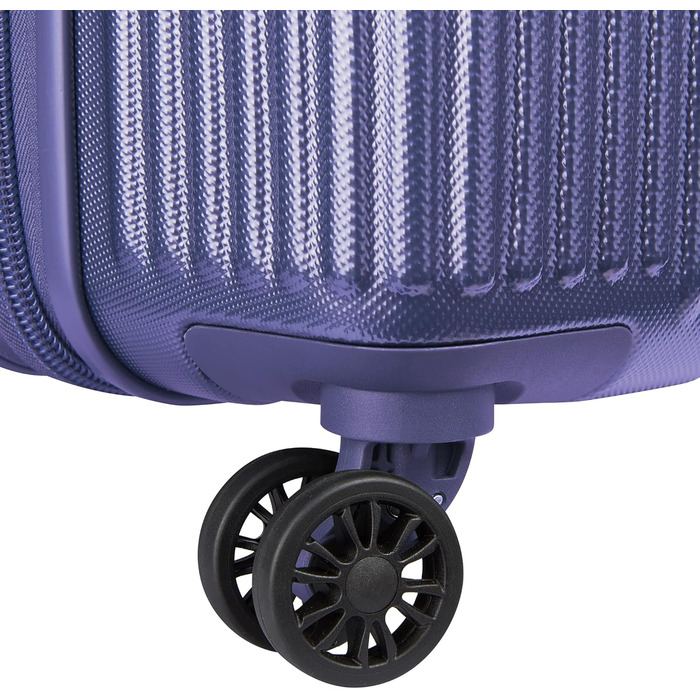 Чемодан DELSEY PARIS Comete 3.0, 20 дюймів, лавандовий, жорсткий, розширюваний, з колесами