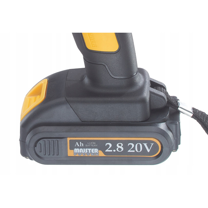 Акумуляторний дриль-шурупокрут Majster Polska MP0426U (20V, 2 акумулятори)