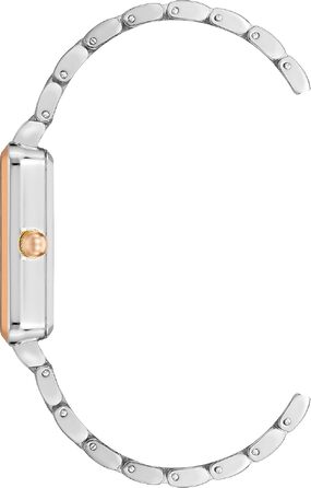 Жіночий наручний годинник Anne Klein з блискітками, сріблястий та рожеве золото