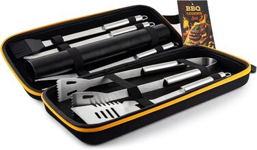 Набір для барбекю Froster Grillfather BBQ Legend: аксесуари та 4 килимки для гриля, набір гриль-посуду