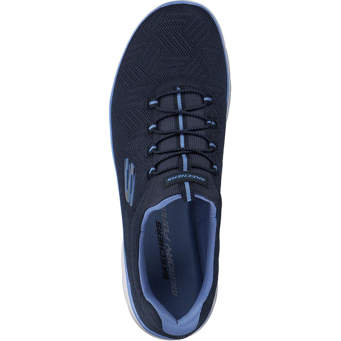 Жіночі кросівки Skechers Summits Artistry Chic, 40.5 EU, Navy Mesh Blue Trim