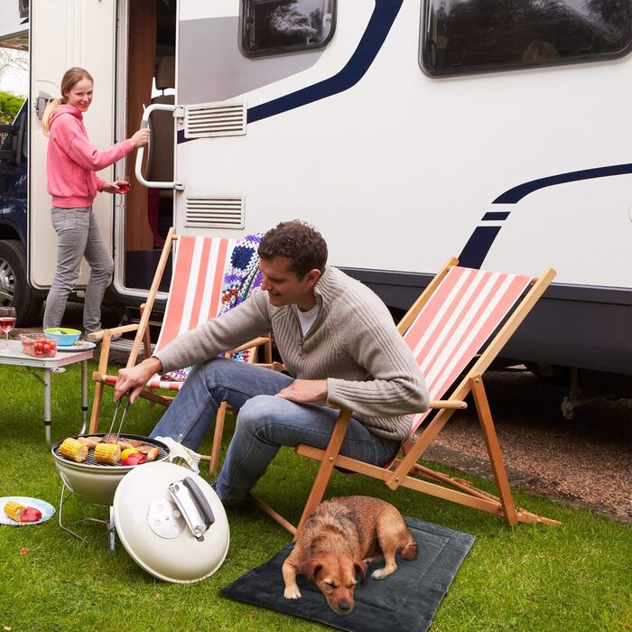 Водонепроникний килимок для собак Pawsse 80 x 60 см - зручний для подорожей, авто та кемпінгу