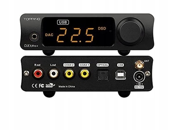 Настільний підсилювач для навушників Topping DX3pro+