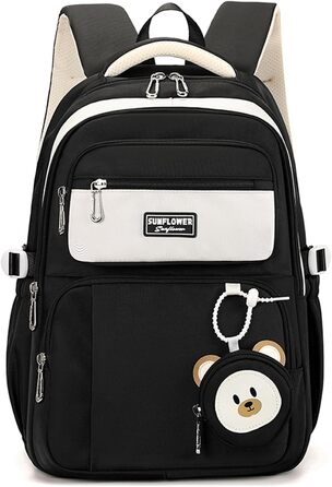 Дитячий рюкзак для дівчаток Kinderrucksack: 32L, 2-10 клас, легкий, з дихаючою спинкою та м'якими лямками. Ідеальний для школи.