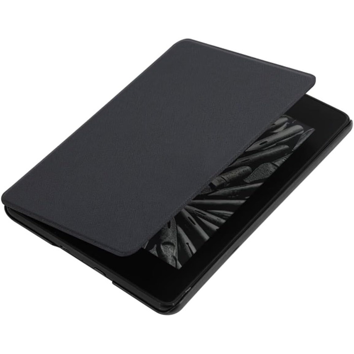 Чохол MOKASE для Kindle Paperwhite 5/6/7 (2012-2016), Black - Синтетична шкіра, Smart Sleep/Wake