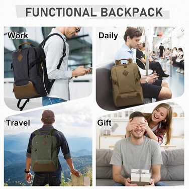 Чоловічий рюкзак для ноутбука 15.6