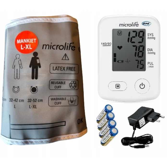 Електронний тонометр Microlife A2 Classic XL для людей з надмірною вагою