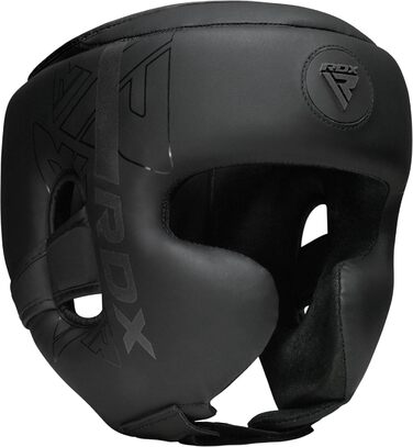 RDX Headgear for Kickboxing, Combat Sports, MMA Training - Maya Hide Sparring Head Protector for Boxing, Krav Maga, Muay Thai, Karate, and Taekwondo
