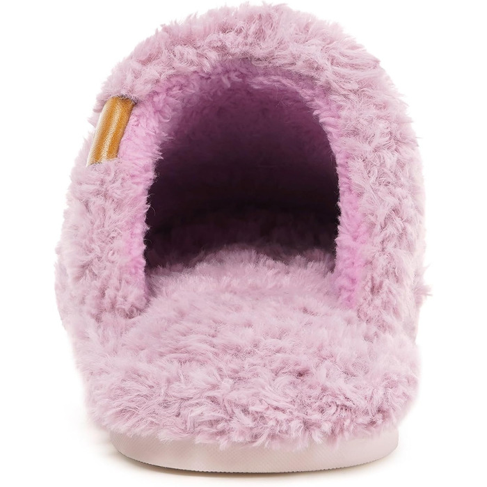 Домашні тапочки Dokela для жінок та чоловіків: м'які, з меморі-піною, з штучного хутра, антиковзкі, 38/39 EU, фіолетовий