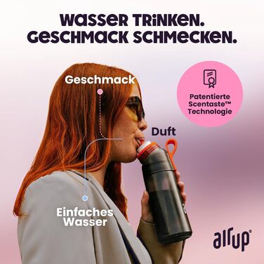 Air Up Twist Pro 600 мл Стартовий набір: пляшка з ароматом, без цукру, фіолетова + 5 смаків Pods