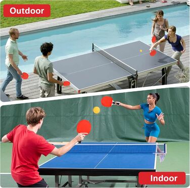 Набір для настільного тенісу: 2 ракетки, 3 м'ячі, сумка. Підходить для дітей та дорослих