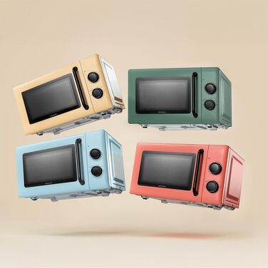 Мікрохвильова піч Cecotec Proclean 3010 Green 20L, 700W, механічна, з таймером та внутрішньою підсвіткою