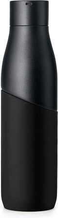 LARQ Movement PureVis 950ml – UV Self-Cleaning Stainless Steel Bottle with Silicone Sleeve | Lightweight, Impact-Resistant, Keeps Water Cool | Fitness, Running & Outdoor Activities, Black/Onyx