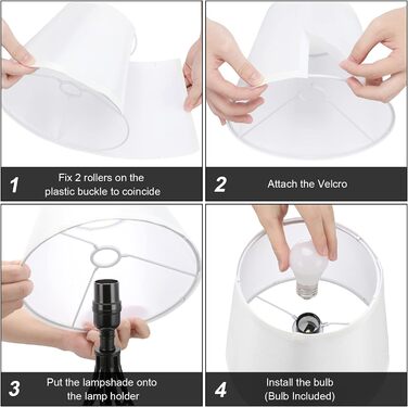 Настільна лампа Kakanuo 2 шт. з USB-портами (A+C), регульоване освітлення, сірий абажур, LED, для спальні, вітальні, офісу